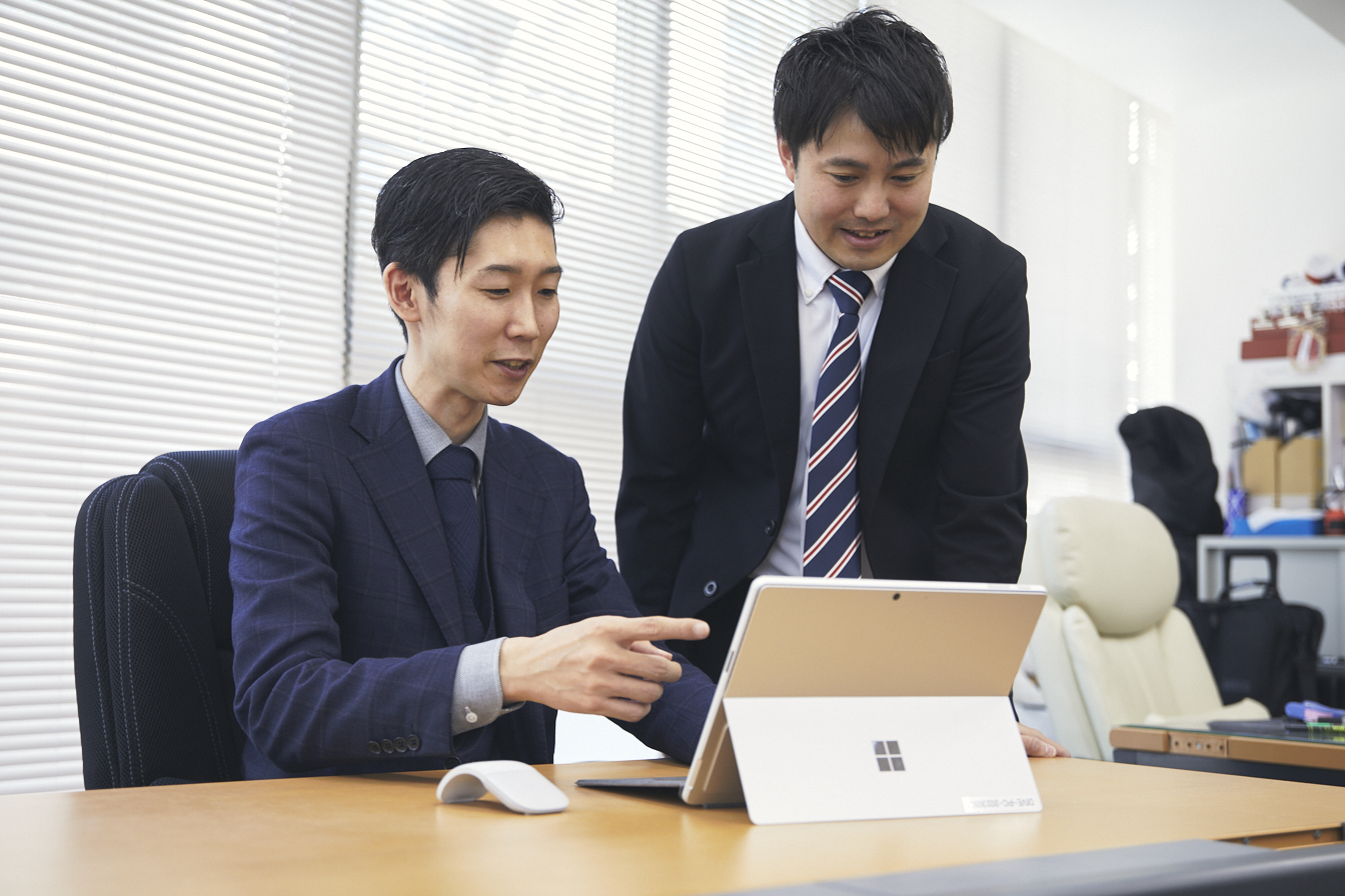 チームミーティングの様子